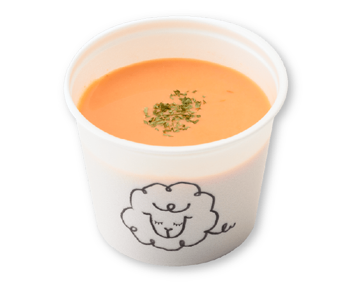 冷製トマトスープの写真